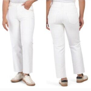 Triarchy 5 Button Raw Hem Crop Jeans Size 27